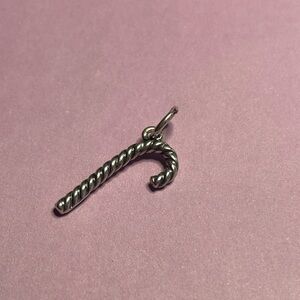 RETIRED James Avery Twisted Silver Pendant Charm